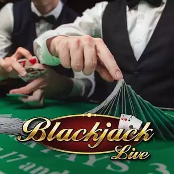Official Live Casino logo: Live Blackjack by Evolution at Whamoo Casino