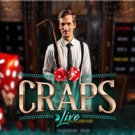 Live Craps casino game by Evolution – featured logo at Whamoo Casino