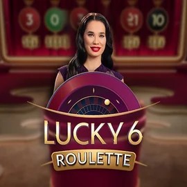 Lucky 6 Roulette slot icon by Pragmatic Play, available at Whamoo Casino