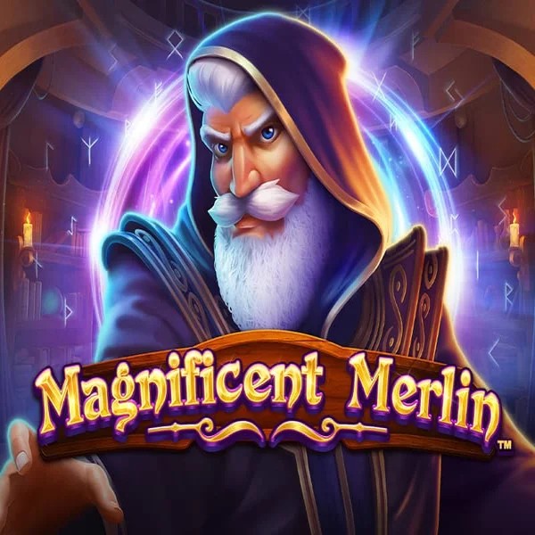 Magnificent Merlin slot icon by Greentube, available at Whamoo Casino