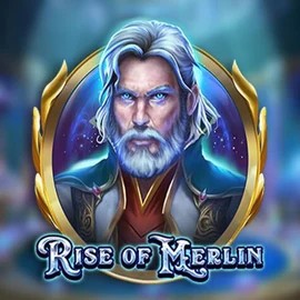 Official Slots logo: Rise of Merlin by Play'n GO at Whamoo Casino