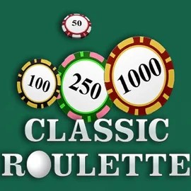 Roulette logo – Table Games by OneTouch Games at Whamoo Casino